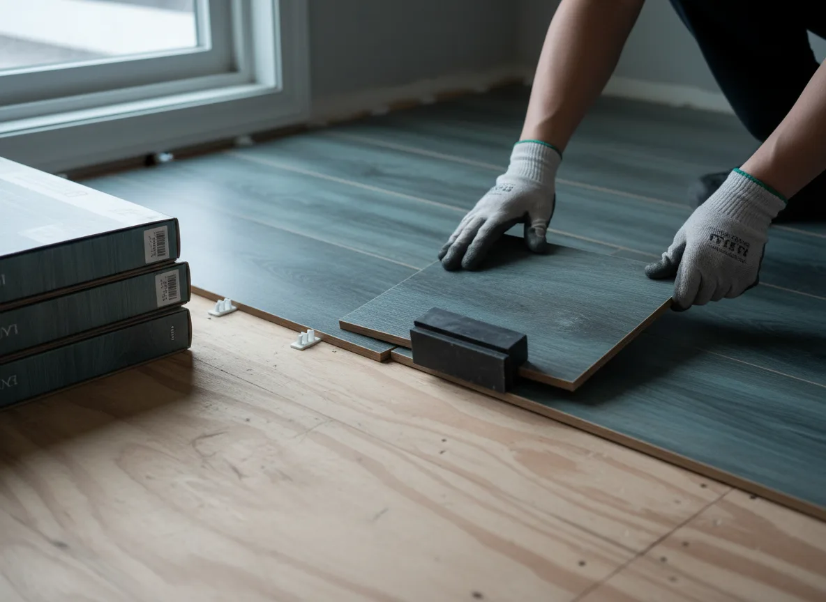 Luxury Vinyl Plank Installation company in Somersville, CT
